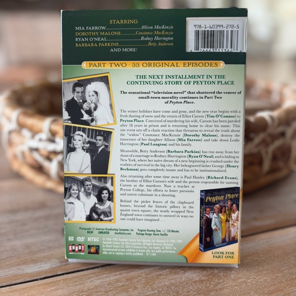 Peyton Place TV Series Complete Shout! Factory Parts 1-5 + Return to Movie DVD - Picture 6 of 16